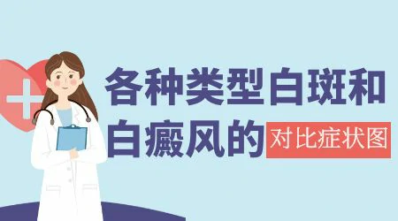 各种白斑图片对照