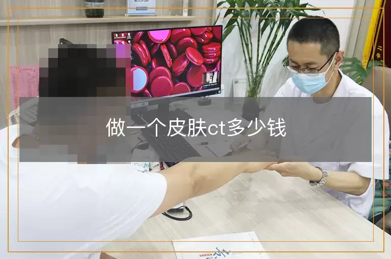 做一个皮肤ct多少钱