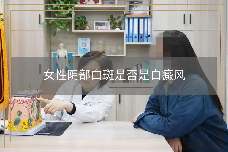 女性阴部白斑是否是白癜风